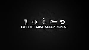 Exercising Typography, typography wallpaper