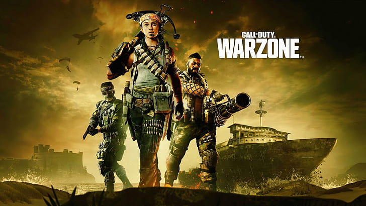 Warzone, Action-packed game, wallpaper