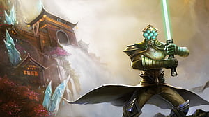 Master Yi , leaguesplash wallpaper