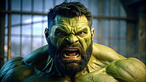 Hulk Bearded, Comic, Hulk wallpaper