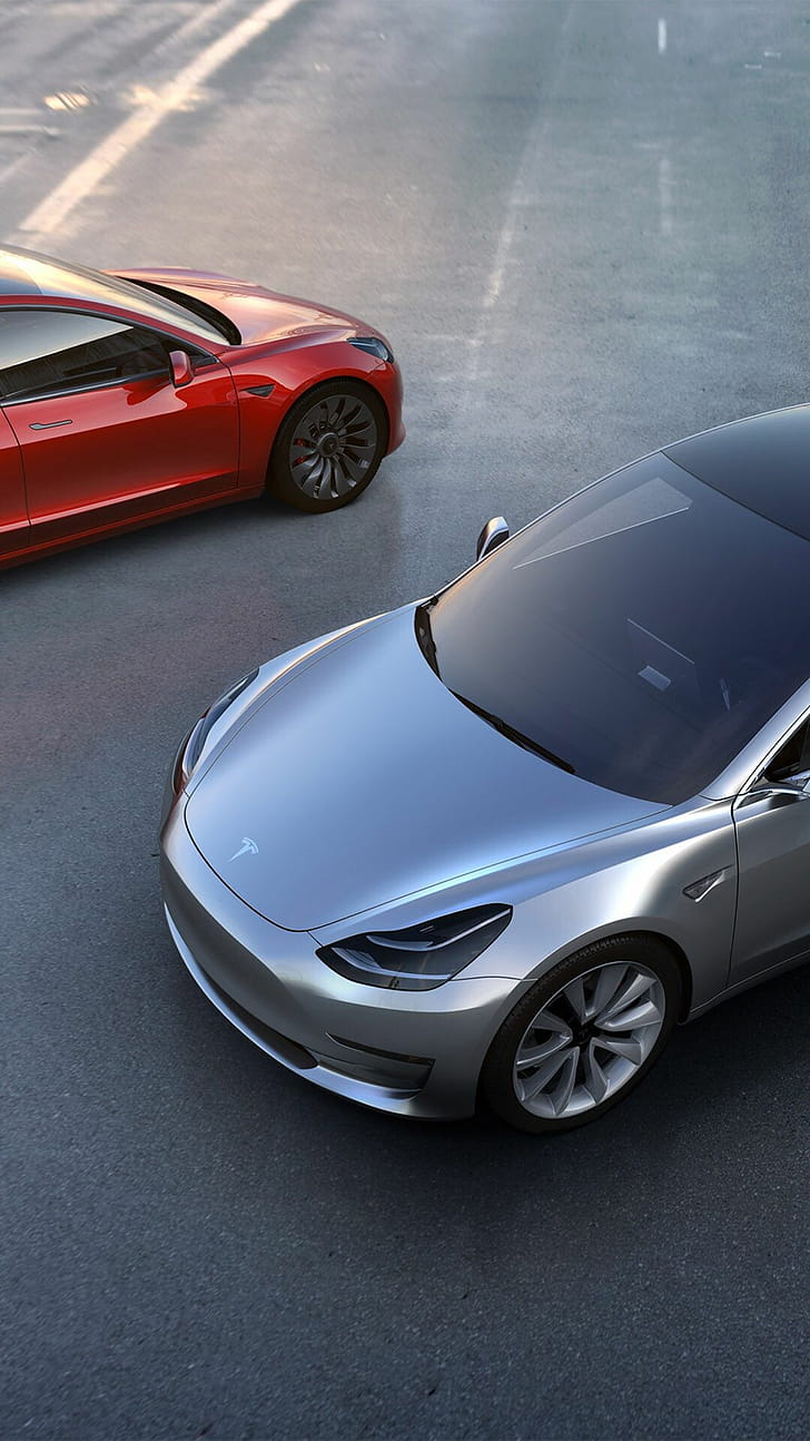 Tesla Model Y, 2021 phone wallpaper