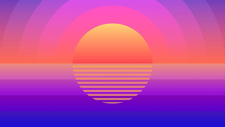 Summer Time Sunset , abstract, deviantart wallpaper
