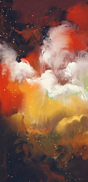 space, artistic, cloud phone wallpaper