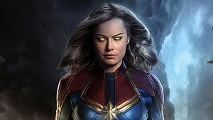 Marvel Ms. Marvel, Captain Marvel, wallpaper