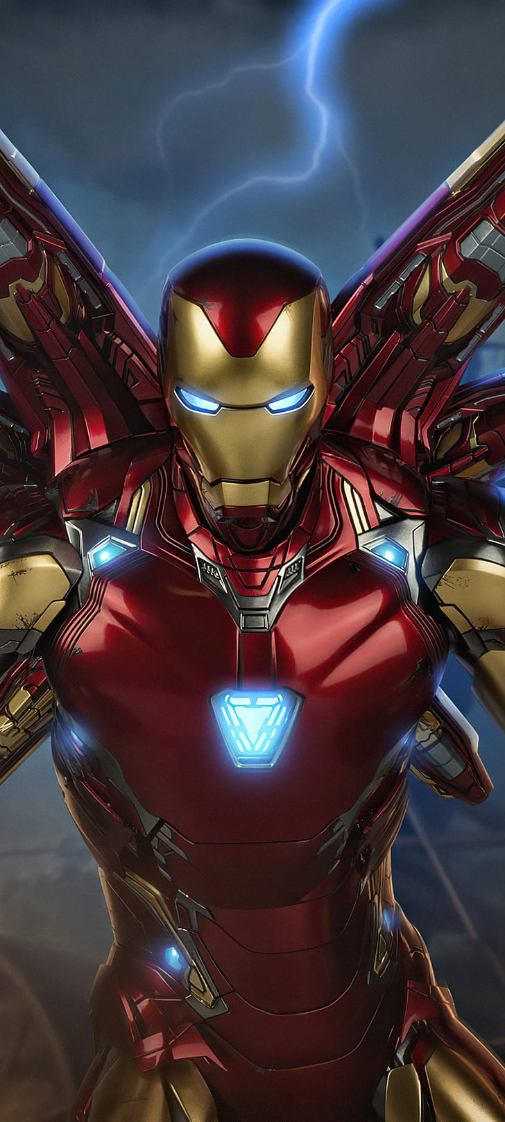 Comic, Iron Man phone wallpaper