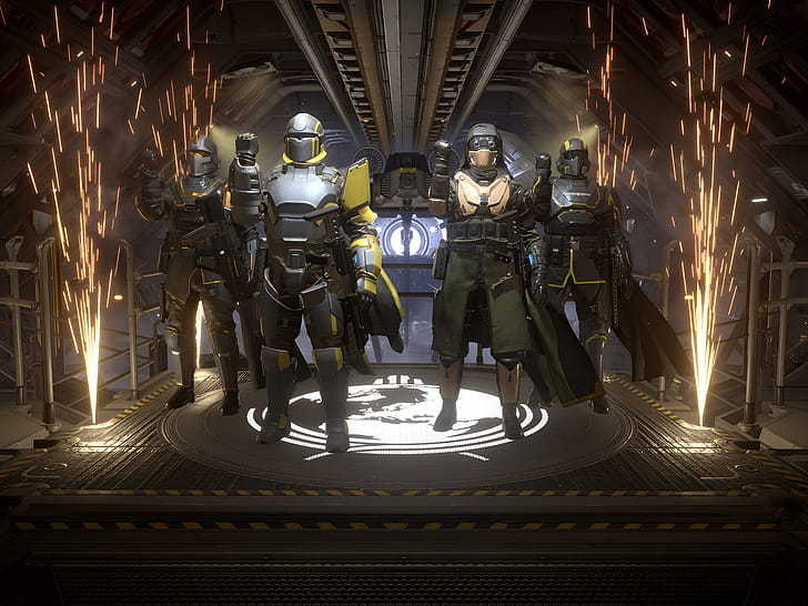 Helldivers Squad  | Helldivers 2 Game Background, video game, Helldivers 2 wallpaper