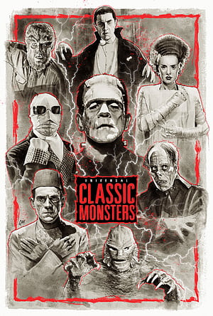 Universal Monsters, Posterspy phone wallpaper