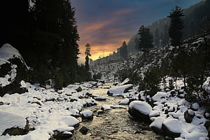 Landscape, Sunset wallpaper