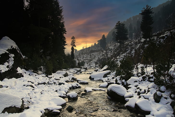 Landscape, Sunset wallpaper