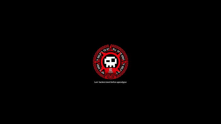 Hackerz, hacker, computer, logo wallpaper
