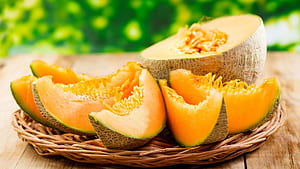 Melon fruit, Close up wallpaper