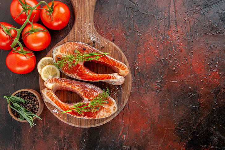 food, fish wallpaper