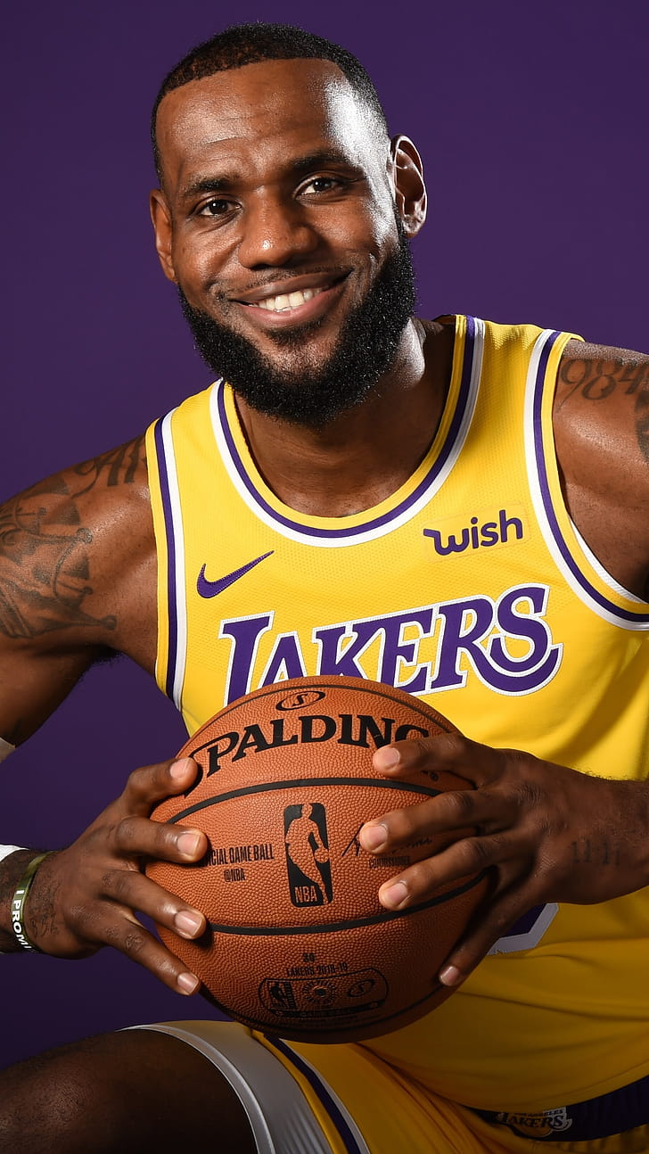 LeBron James, NBA phone wallpaper