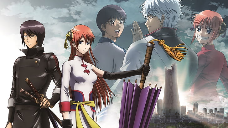 Gintama, Anime series, ,  background wallpaper