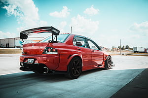 car, Mitsubishi Lancer Evolution wallpaper