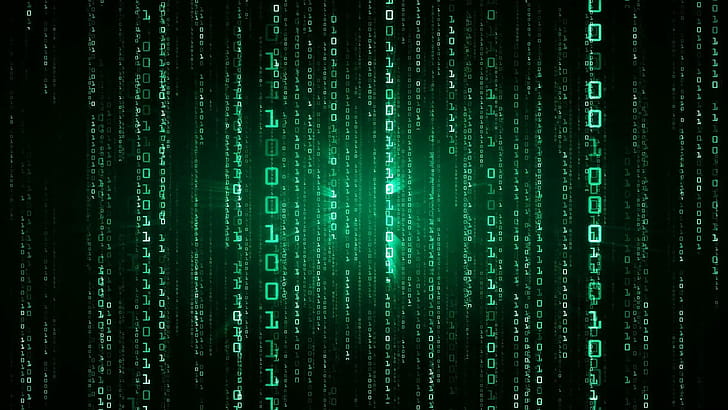 Matrix code, , Futuristic design, Digital encryption wallpaper