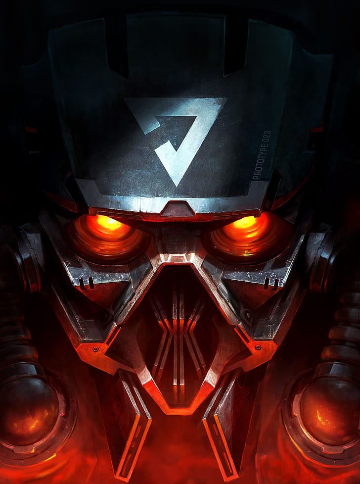 Killzone Hellgast, Concept art, Shadow Fall, Future soldier phone wallpaper