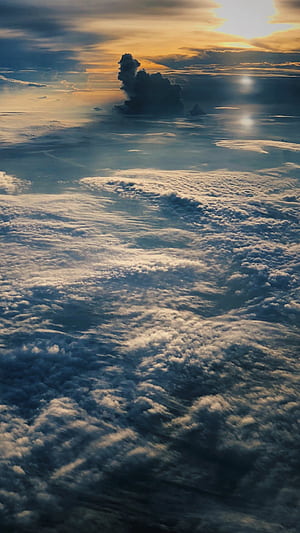 Above the clouds , Clouds, phone wallpaper