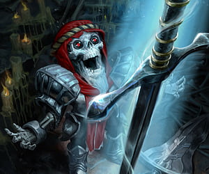 dark, skeleton wallpaper