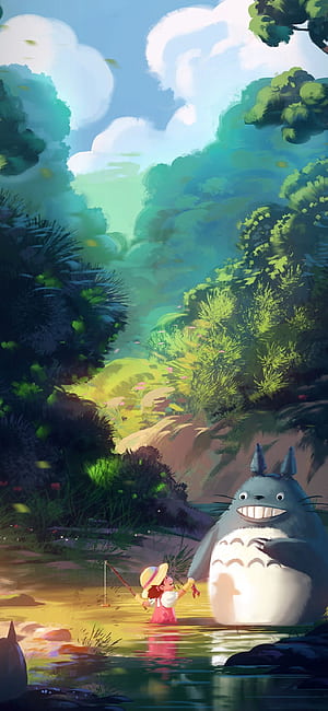 Studio Ghibli, iPhone phone wallpaper