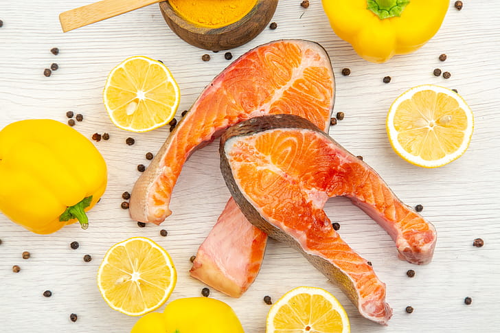 food, fish wallpaper