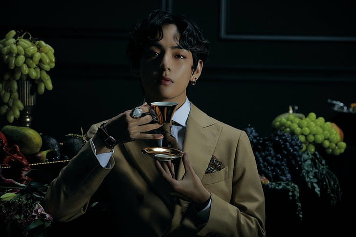 V singer , Background wallpaper