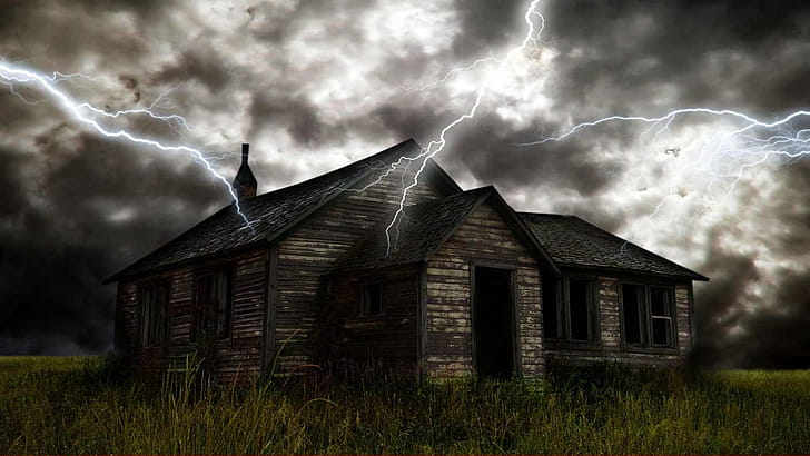Building, Dark wallpaper