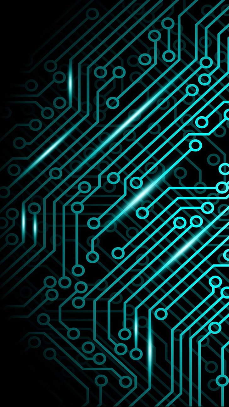 Abstract, vector phone wallpaper