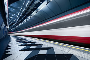 Underground Station 8k, graphy wallpaper