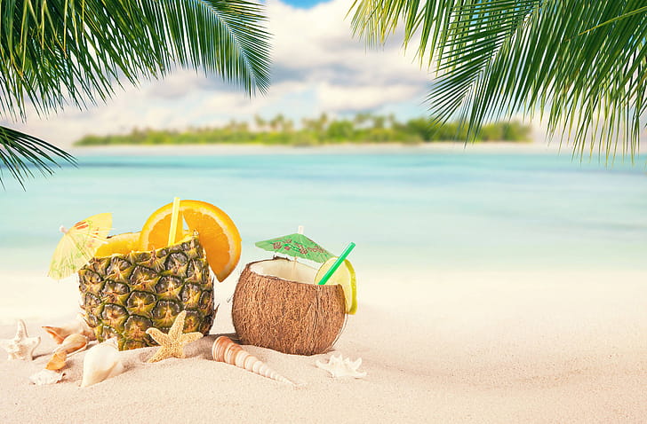Pineapple, Coconuts wallpaper