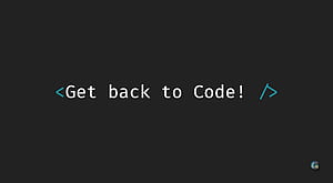 Get Back To Code, programming, computer, typography, syntax wallpaper