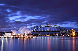 Harbor Bridge , Background wallpaper