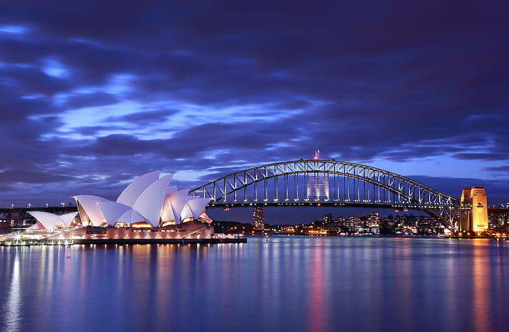 Harbor Bridge , Background wallpaper