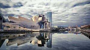 Building, Reflection wallpaper