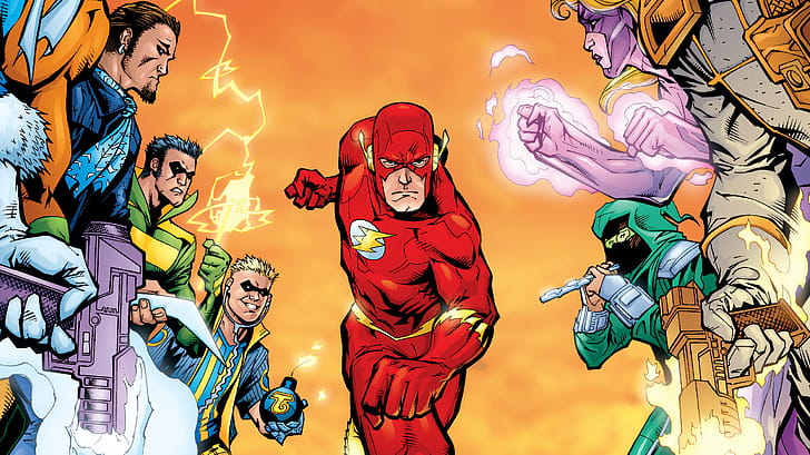 Comic, Flash wallpaper