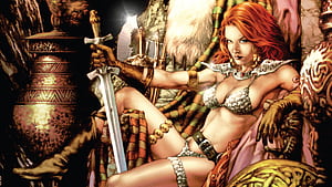 Red Sonja, Comics wallpaper
