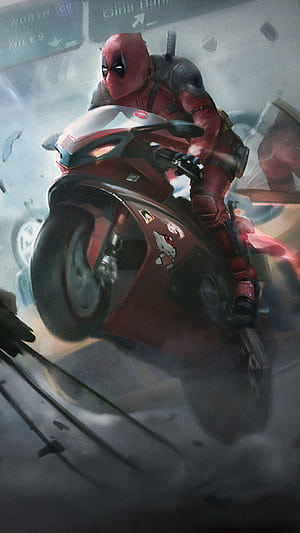 Comic, Deadpool phone wallpaper