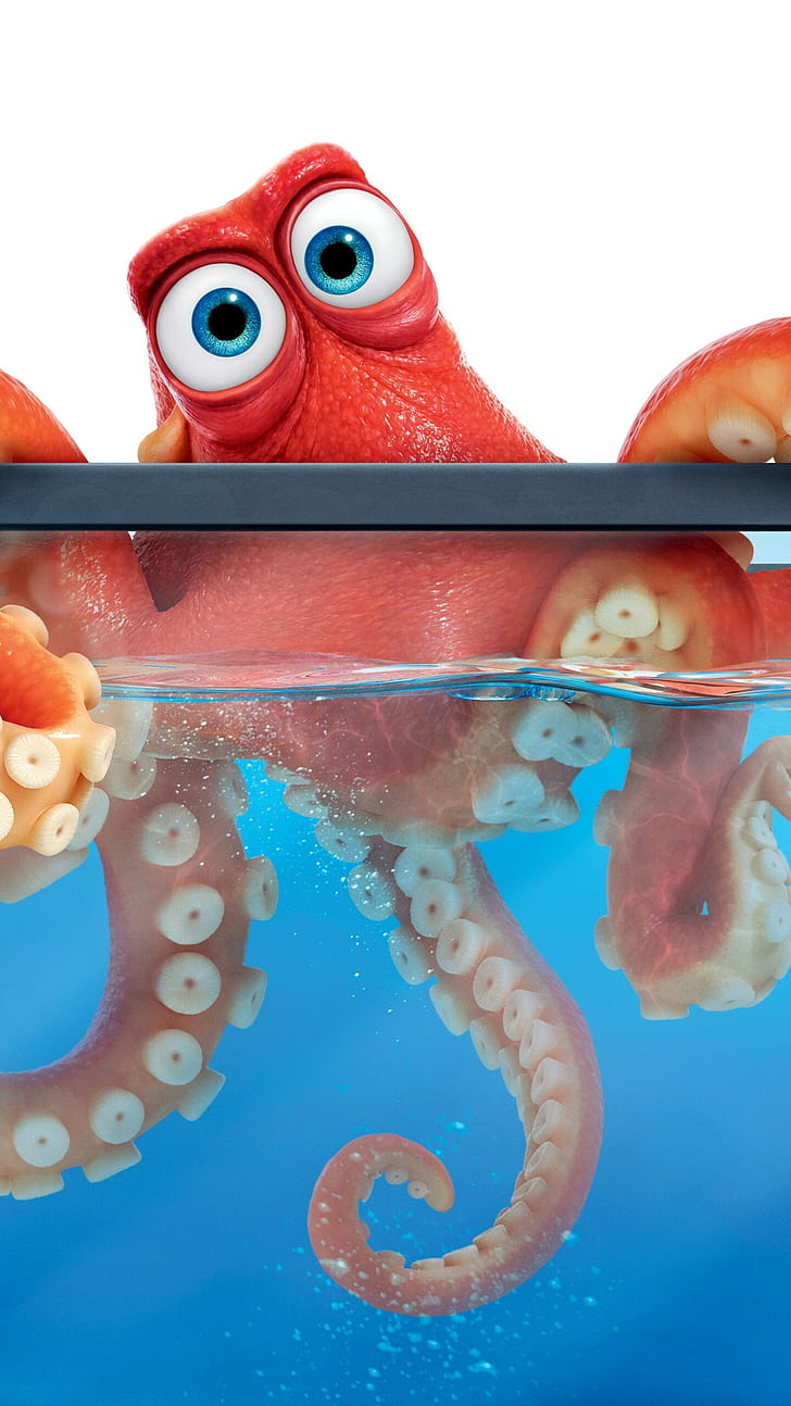 Hank, Finding Dory phone wallpaper