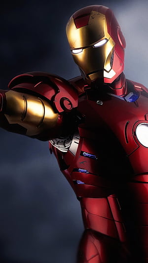 Comic, Iron Man phone wallpaper
