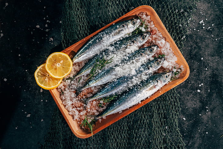 food, fish wallpaper