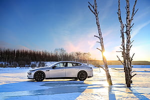 P7 Winter, XPeng wallpaper