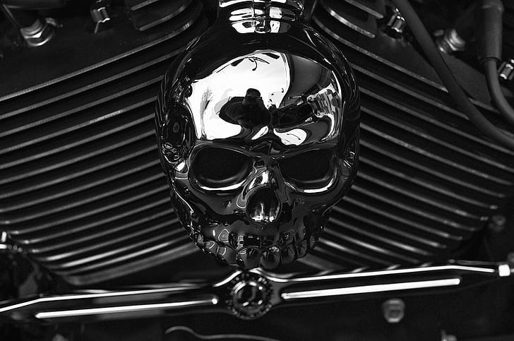 Dark, Skull wallpaper