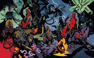 Hellboy: Mignola's Gothic  Comic wallpaper