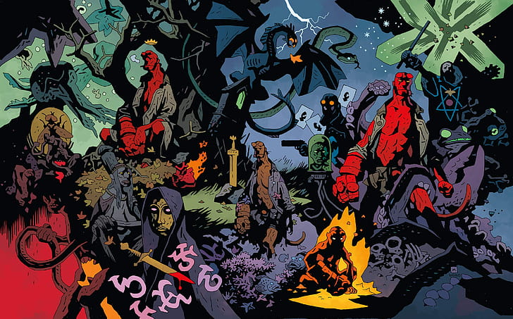 Hellboy: Mignola's Gothic  Comic wallpaper
