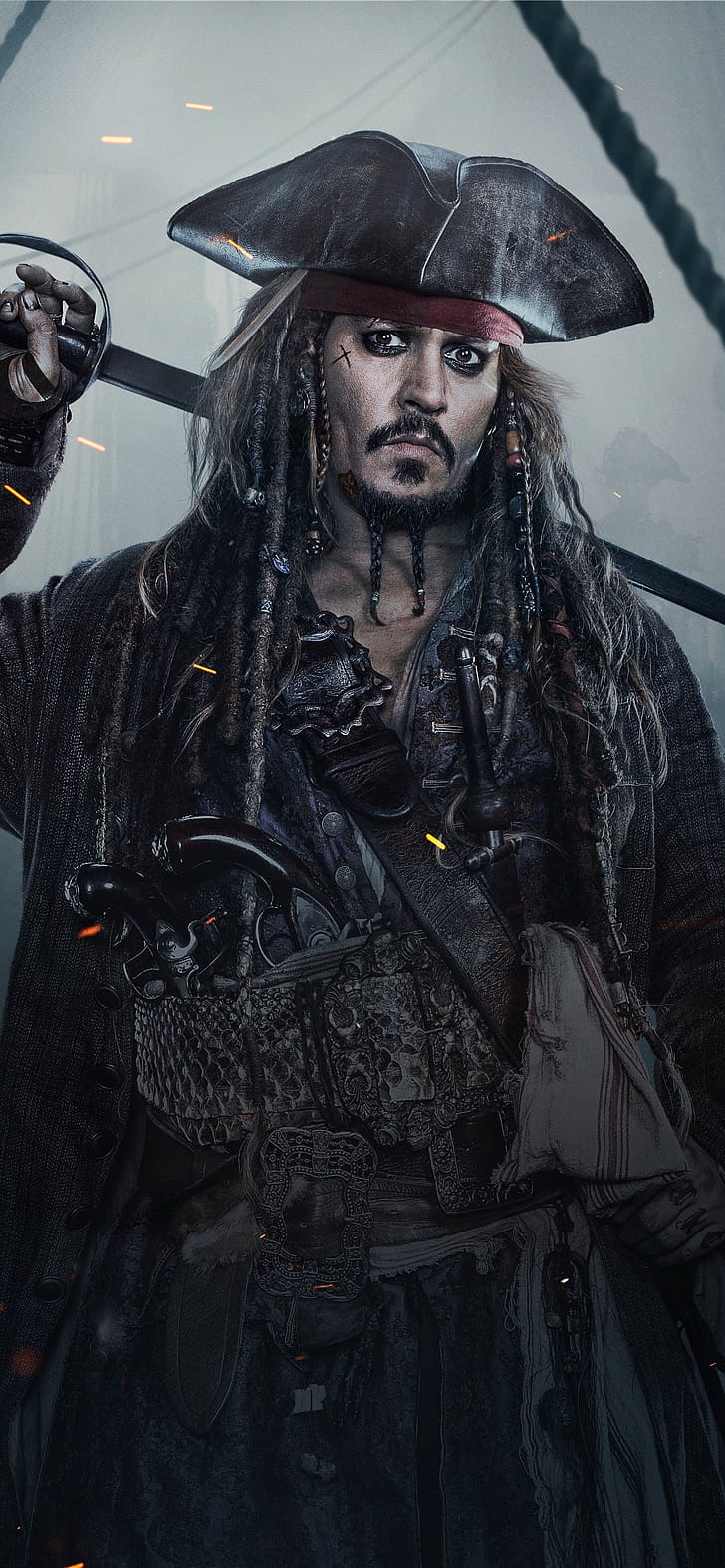 Johnny Depp, iPhone phone wallpaper