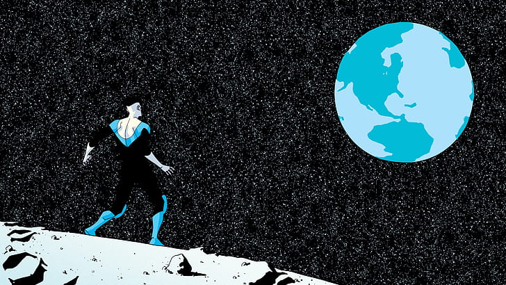 Invincible ( Comics), Invincible, Comics,  ,  Comics, Mark Grayson, Space wallpaper