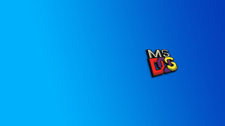 Ms Dos Logo , ms-dos, computer, logo wallpaper