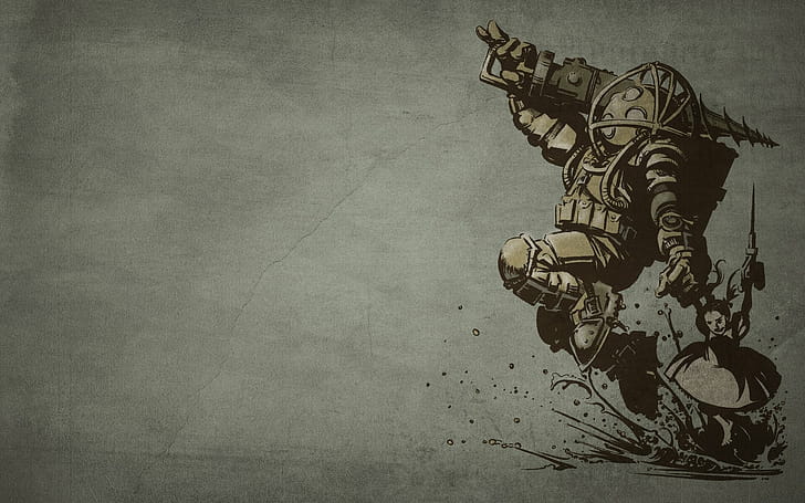 Artwork, BioShock wallpaper
