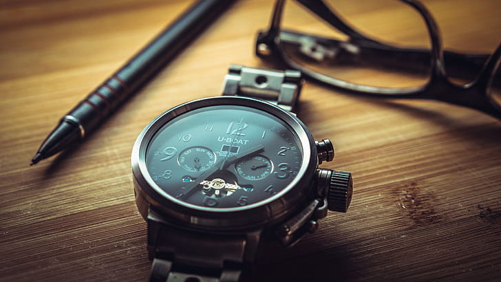 U-Boat, Clock wallpaper