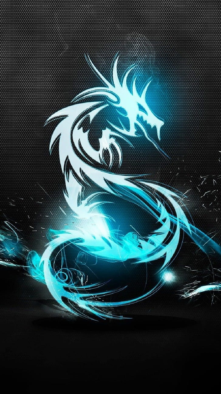 Kali Linux Tech Dragon, technology phone wallpaper